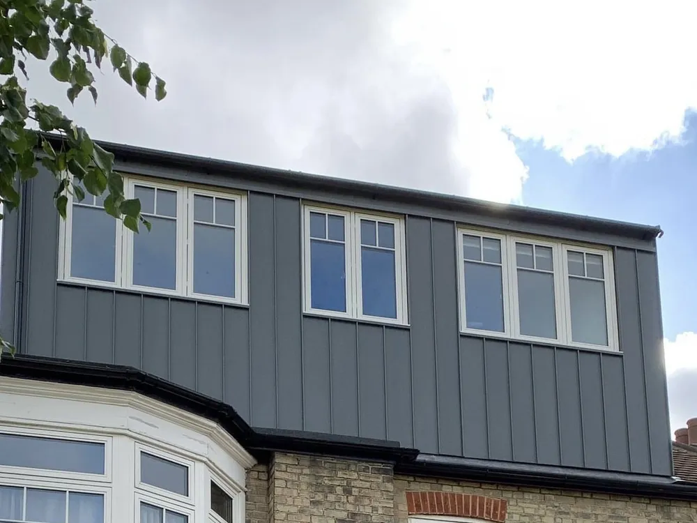 Zinc dormers