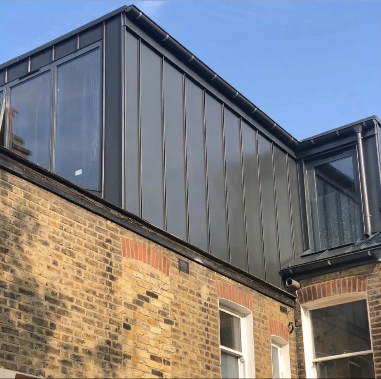 Zinc dormers